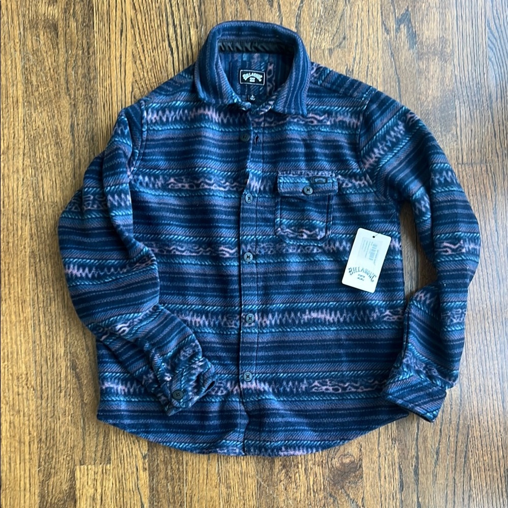 Billabong button up furnace flannel